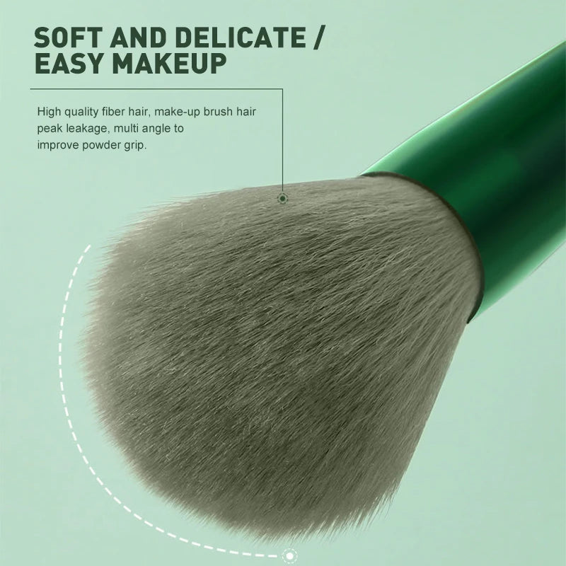 Ensemble de pinceaux de maquillage doux et duveteux de 13 pièces
