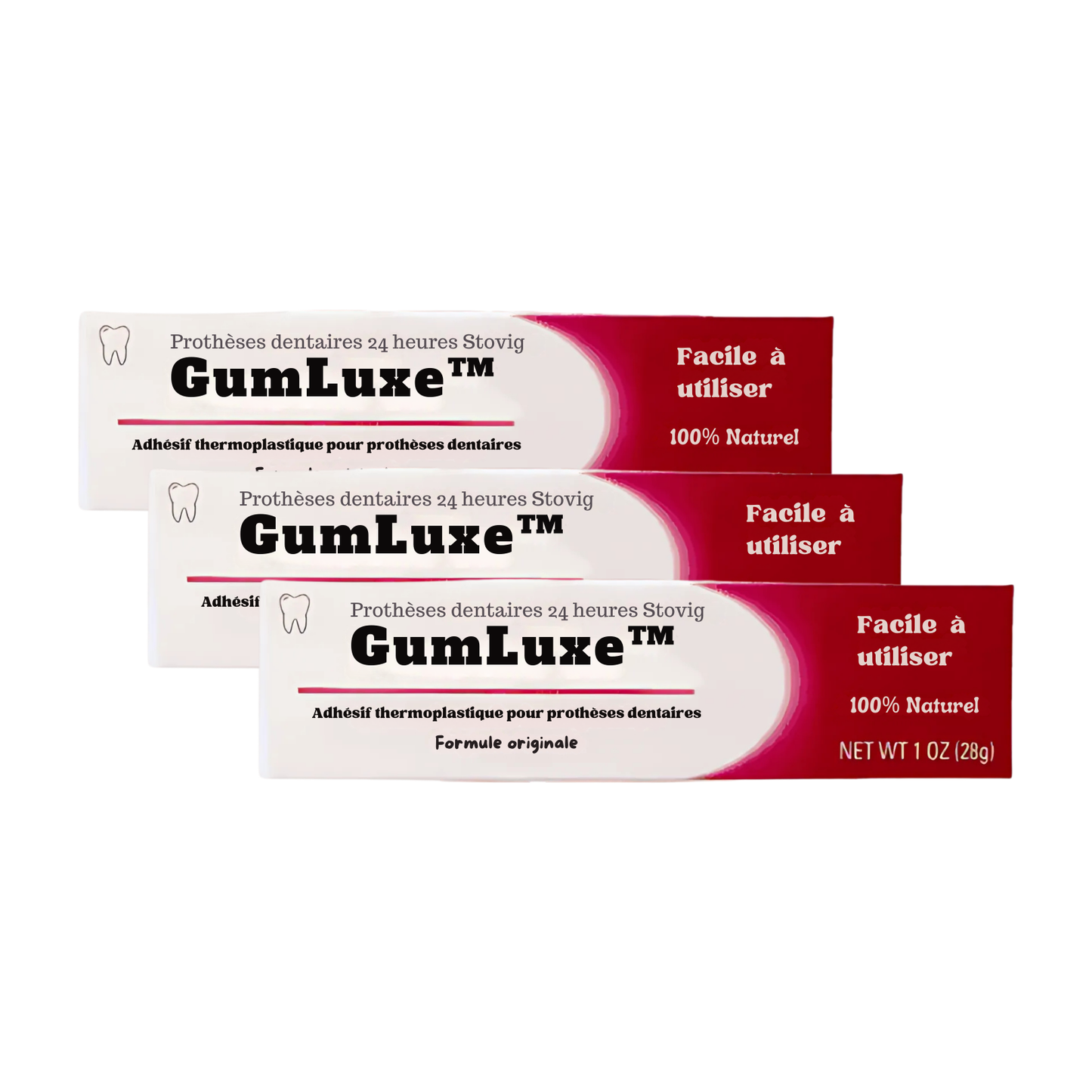 Adhésif pour prothèses dentaires GumLuxe™