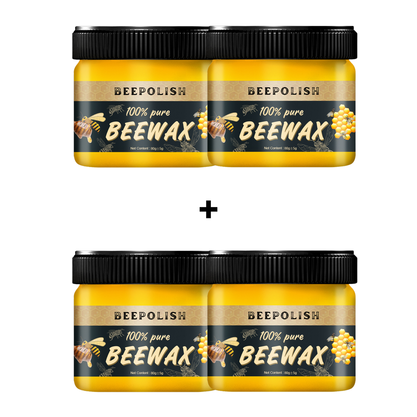 BeePolish™ Polish pour Bois en Cire d'Abeille